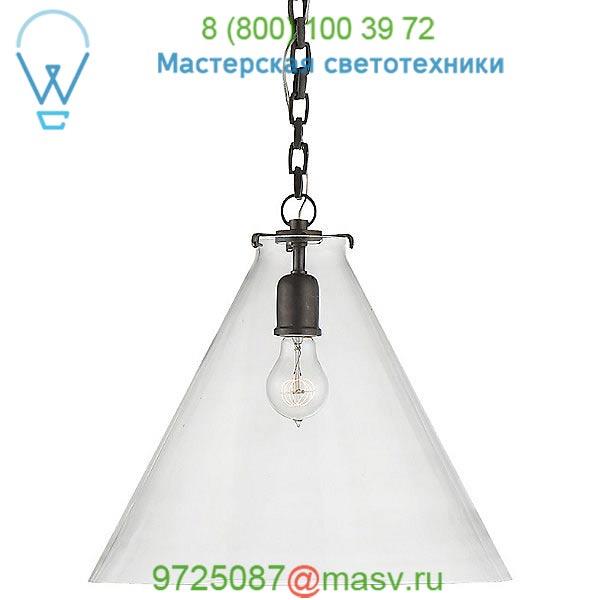 Katie Conical Pendant Light TOB 5226BZ/G6-CG Visual Comfort, светильник