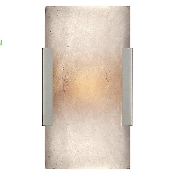 Covet Wide Clip Bath Sconce (Polished Nickel) - OPEN BOX Visual Comfort OB-KW 2115PN-ALB, опенбокс