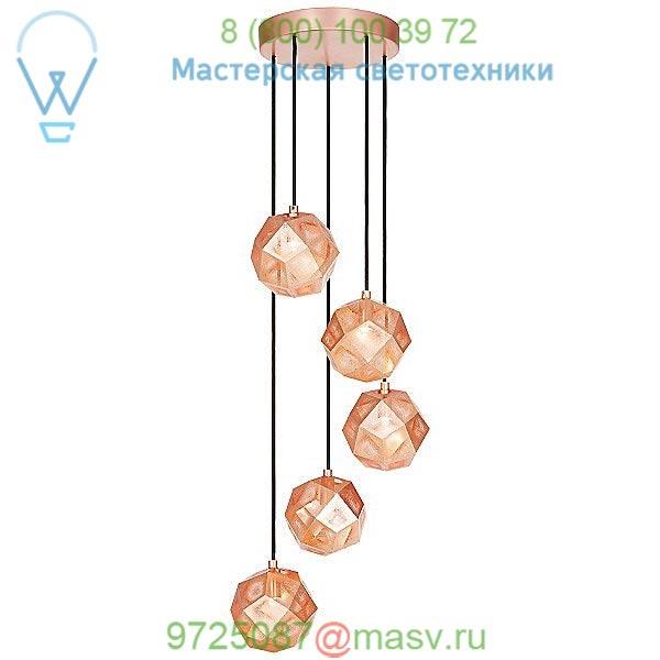 Etch Mini Chandelier ETSMCH01SILUL Tom Dixon, светильник