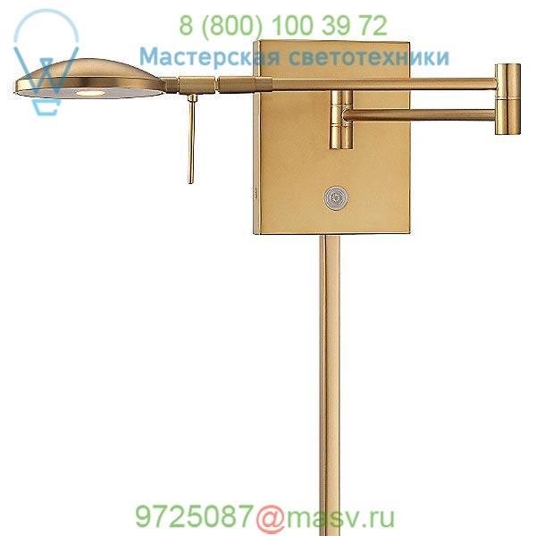 George Kovacs Georges Reading Room P4338 LED Swing Arm Wall Lamp P4338-077, бра