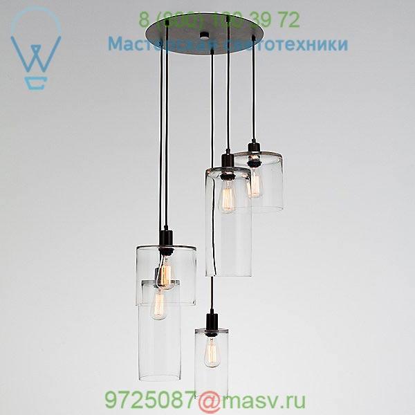 Apothecary Round Chandelier CHB0041-03-FB-C-C01-E2 Hammerton Studio, светильник