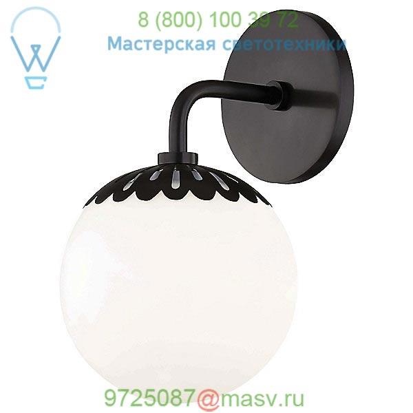Paige Wall Sconce Mitzi - Hudson Valley Lighting H193301-AGB, настенный бра