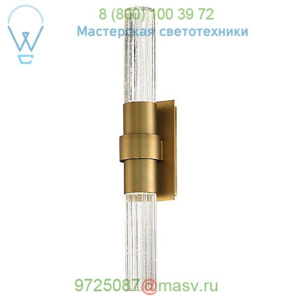 Ceres Double Wall Sconce Modern Forms WS-18818-AB, настенный светильник