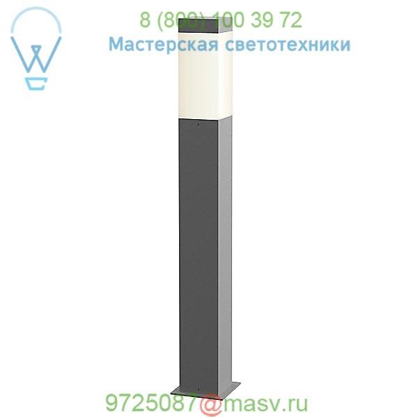 SONNEMAN Lighting OB-7383.74-WL Square Column Outdoor LED Bollard (Gray/28-Inch)-OPEN BOX, опенбокс