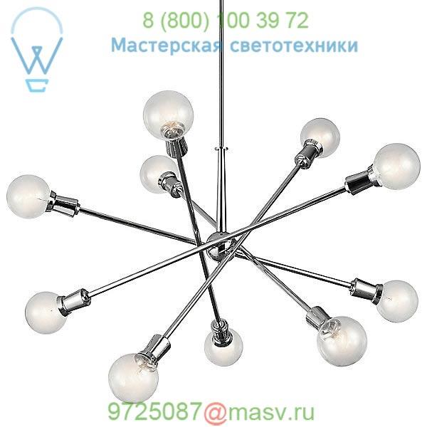 Armstrong 10 Light Chandelier Kichler 43118NBR, светильник
