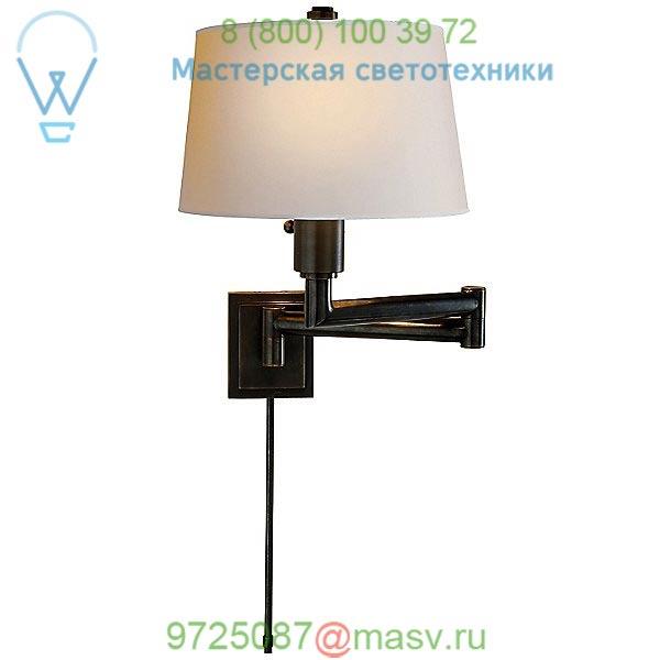 Chunky Swing Arm Wall Sconce CHD 5106AN-L Visual Comfort, бра