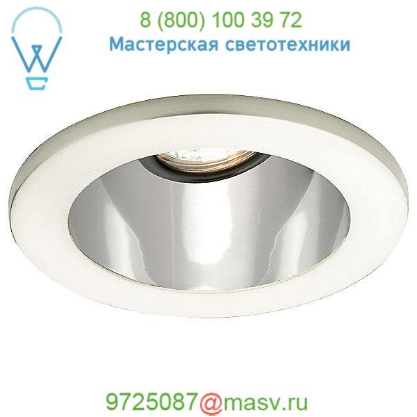 WAC Lighting 4 Inch Premium Low Voltage Open Reflector Square Trim - 35 Degree Adjustment from Vertical - HR-D412 , светильник