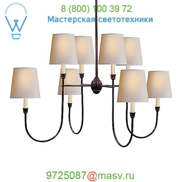 Visual Comfort TOB 5008AS-NP Vendome Large Chandelier, светильник