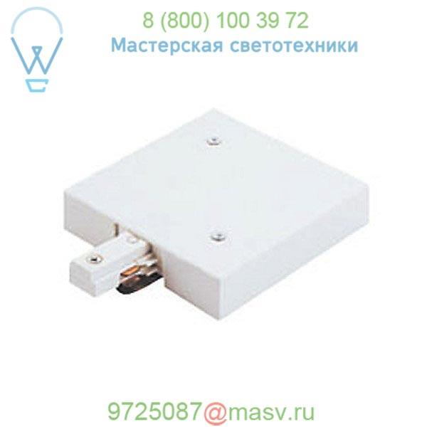 Two Circuit TBar End Feed Connector WAC Lighting J2-TBLE-WT, светильник