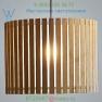 ZANEEN design D5-1042DGR Luz Oculta Wood Drum Pendant Light, светильник