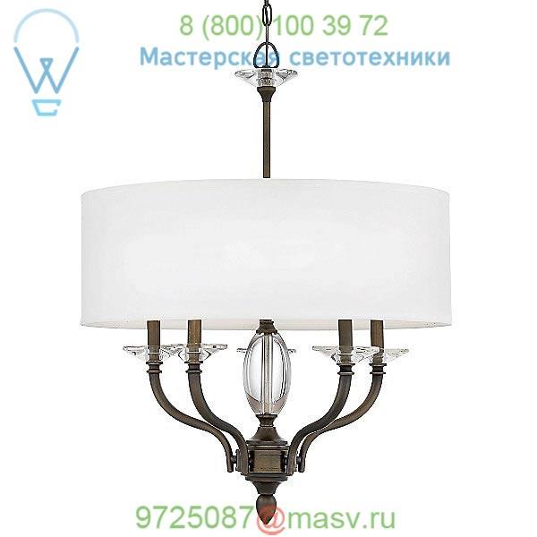 Surrey Chandelier with Shade 4005PN Hinkley Lighting, светильник