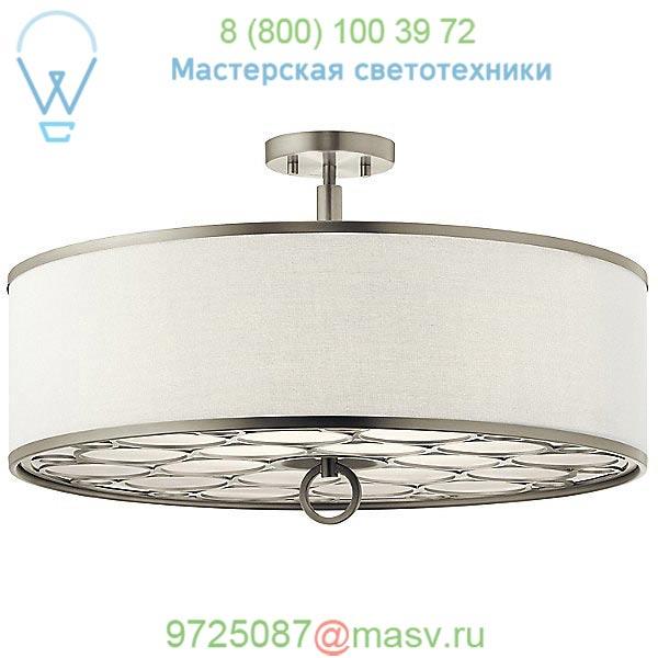 Melrose Pendant / Semi Flush Ceiling Light Kichler 43987NI, светильник