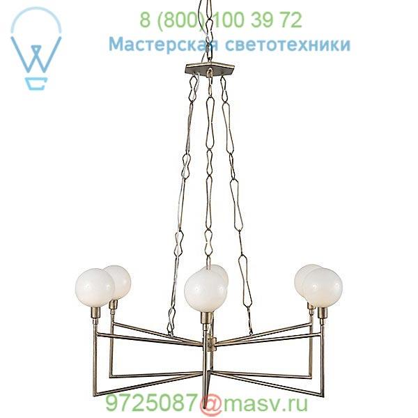 314C06HG Varaluz Bodie LED Chandelier with Opal White Glass, светильник