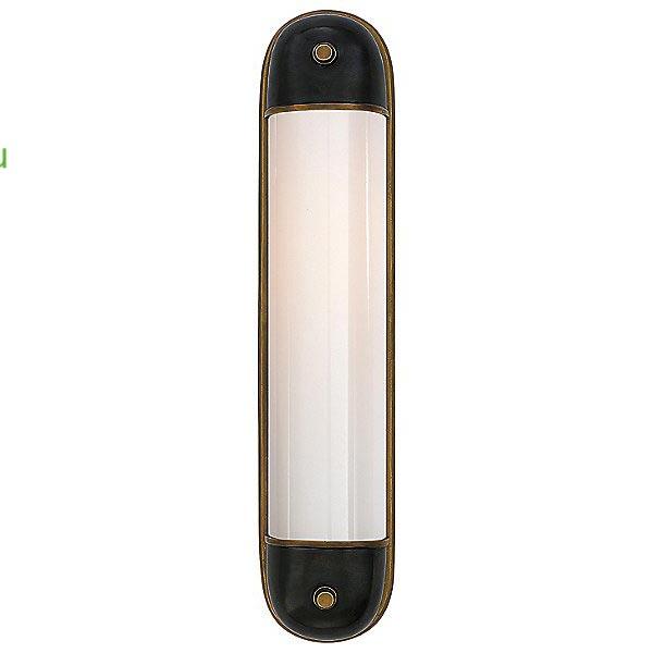 OB-TOB 2062BZ/HAB-WG Visual Comfort Selecta Bath Wall Sconce (Bronze and Antique Brass)-OPEN BOX, опенбокс
