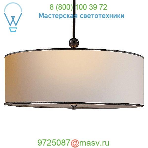 Reed Drum Pendant Visual Comfort TOB 5011AN-NP, подвесной светильник