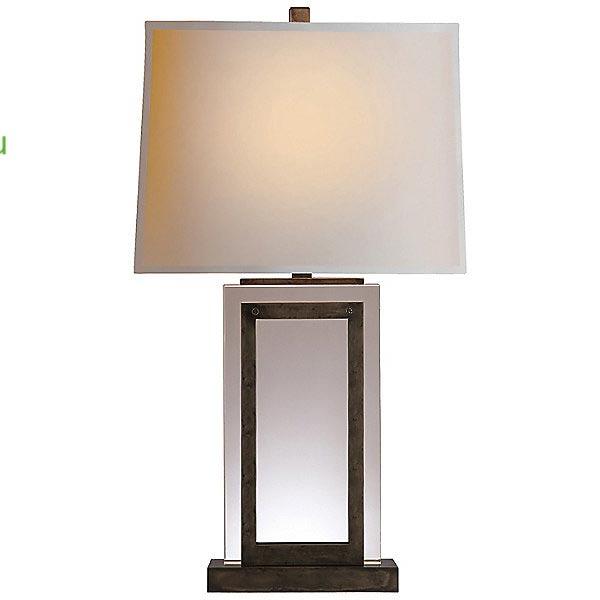 Crystal Panel Table Lamp(Sheffield Nickel)-OPEN BOX RETURN Visual Comfort OB-CHA 8983SN-NP, опенбокс