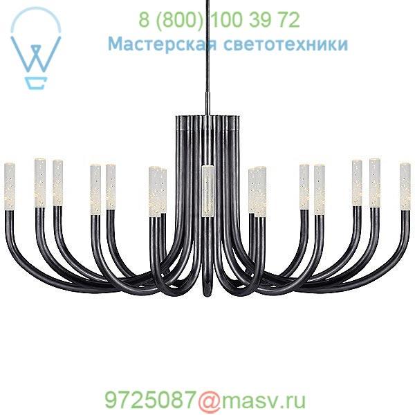 KW 5585AB-EC Visual Comfort Rousseau LED Oval Chandelier, светильник
