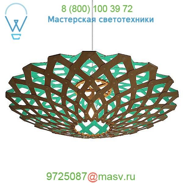 Flax Pendant Light David Trubridge FLX-0800-NAT-RED, светильник