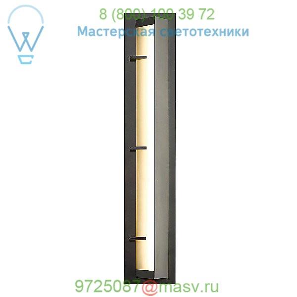 Wedge LED Wall Sconce (Dark Smoke/Clear Glass) - OPEN BOX Hubbardton Forge OB-207910-LED-07-ZM0484, опенбокс