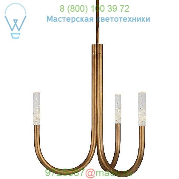 KW 5580AB-SG Rousseau LED Chandelier Visual Comfort, светильник