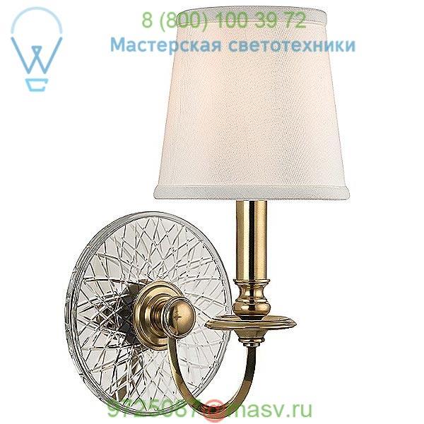 Yates Wall Sconce Hudson Valley Lighting 1881-PN, настенный светильник