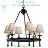 Classic Mini Ring Chandelier Visual Comfort SL 5814AN-NP, светильник