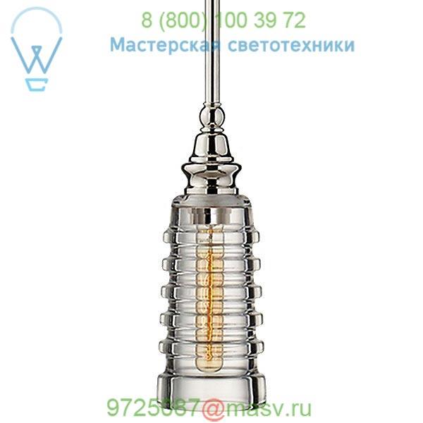 CHC 5474AN-CG Covington Mini Pendant with Ribbed Glass Visual Comfort, светильник