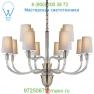 Visual Comfort Vivian Two-Tier Chandelier TOB 5033HAB-NP, светильник