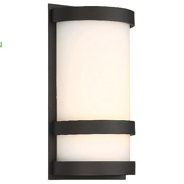 DweLED Latitude LED Outdoor Wall Light WS-W52610-BZ, уличный настенный светильник