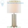 Grayson Stacked Table Lamp KS 3945CG/BLK-L Visual Comfort, настольная лампа