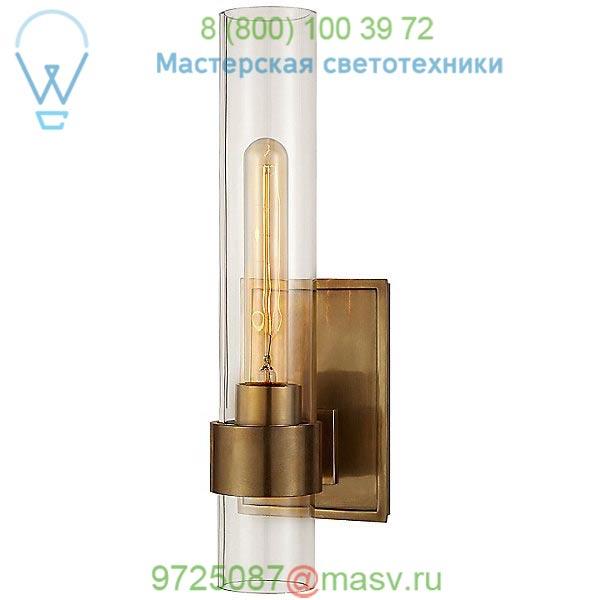 S 2165BZ-CG Presidio Petite Bathroom Wall Light Visual Comfort, настенный бра