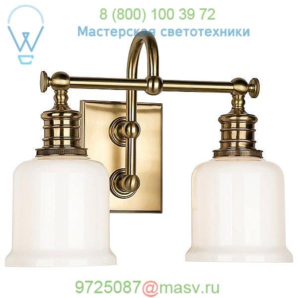 Keswick Vanity Light Hudson Valley Lighting 1973-AGB, светильник для ванной