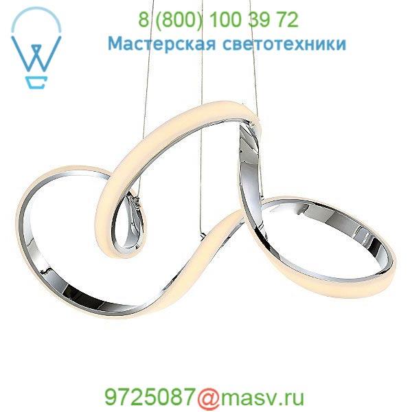 DweLED PD-87723-CH Vornado 23-Inch LED Chandelier, светильник