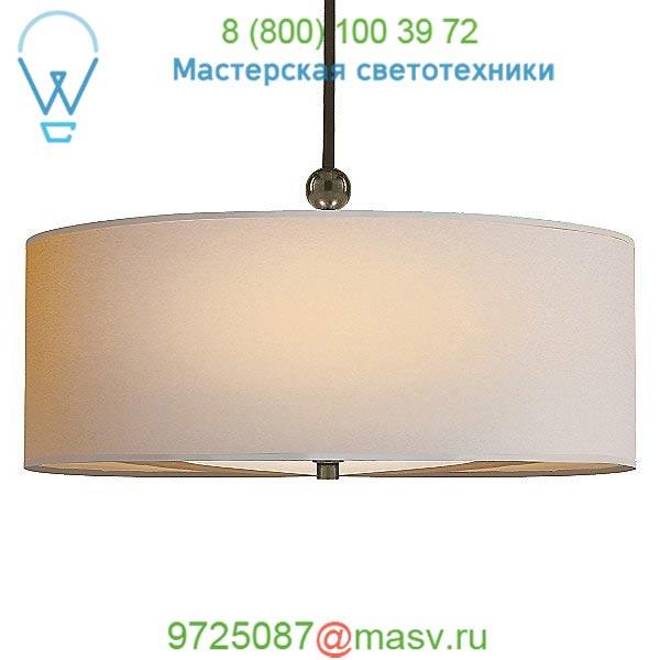 Reed Drum Pendant TOB 5011AN-NP Visual Comfort, подвесной светильник