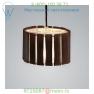 Luz Oculta Wood Mini Pendant Light ZANEEN design D5-1044DGR, светильник
