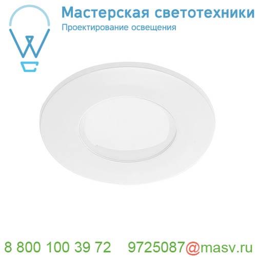 114081 <strong>SLV</strong> F-LIGHT, FLAT накладка IP65, белый