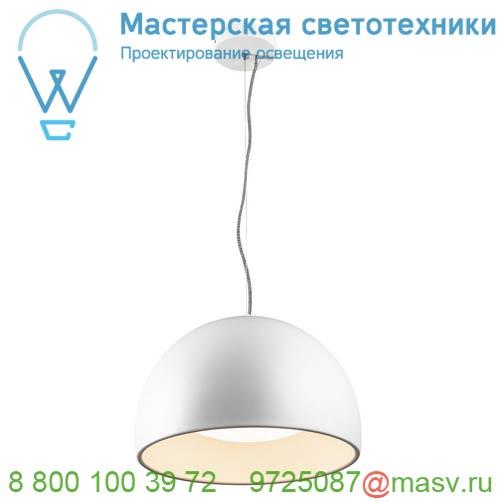 133881 <strong>SLV</strong> BELA 40 светильник подвесной 24Вт с LED 3000К, 1350лм, белый