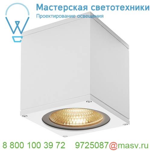 234531 <strong>SLV</strong> BIG THEO LED CL светильник потолочный IP44 21Вт с LED 3000К, 2000лм, 24°, белый