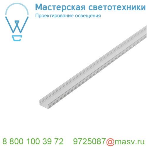 214321 <strong>SLV</strong> GLENOS D-2713, профиль накладной, 1 м, без экрана, белый