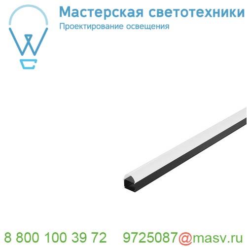214430 <strong>SLV</strong> GLENOS INDUSTRIAL Pro-5061 профиль накладной/подвесной 2 м, с экраном, черный