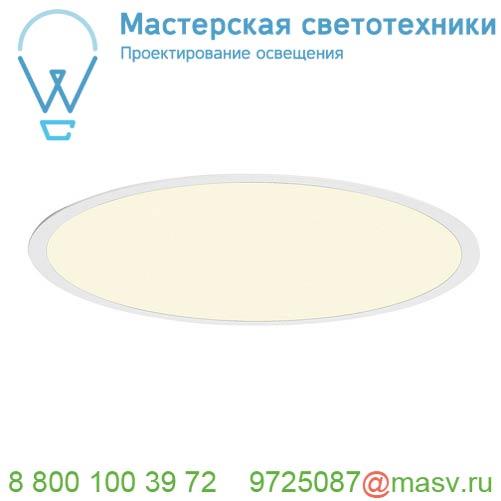 158664 <strong>SLV</strong> PANEL 60 ROUND светильник встраиваемый 1000мА/1050мА с LED 40Вт, 4000К, 2930лм, 120°, без