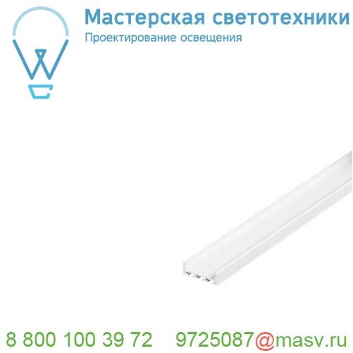 213701 <strong>SLV</strong> GLENOS Pro-2609 100 профиль накладной, без экрана, 1 м, белый