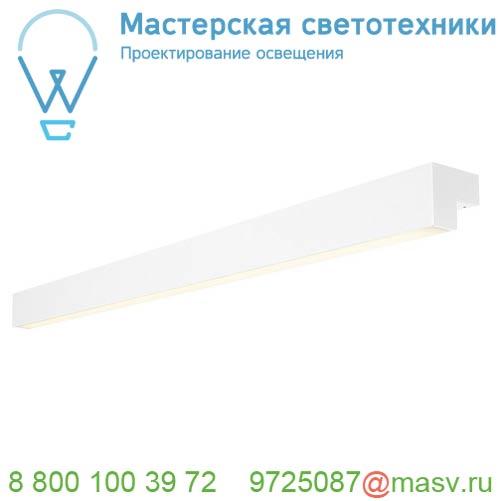 1001303 <strong>SLV</strong> L-LINE 120 LED светильник накладной IP44 18.5Вт с LED 3000К, 1650лм, 120°, белый (ex