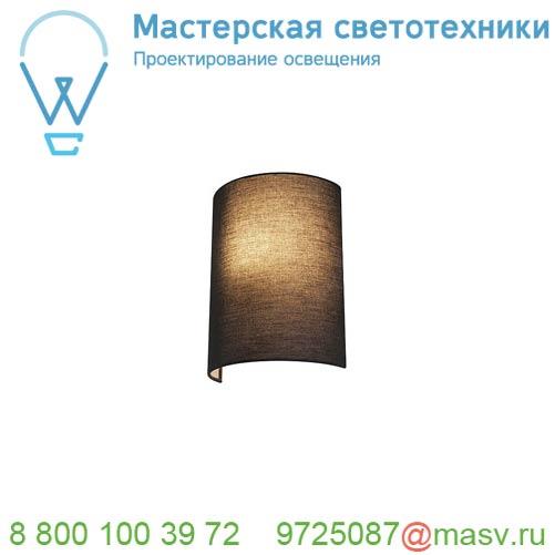 1001273 <strong>SLV</strong> FENDA, абажур-полуэкран, черный