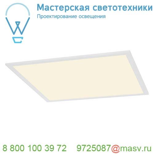 158703 <strong>SLV</strong> I-VIDUAL PANEL 60x60 светильник встраиваемый 1000мА 40Вт с LED 3000К, 3250лм, UGR22, без