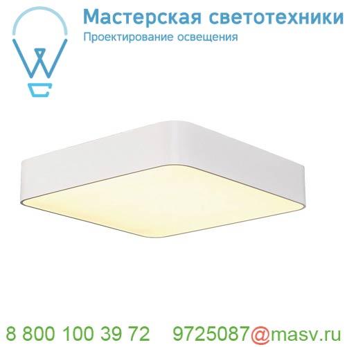 133821 <strong>SLV</strong> MEDO 60 SQUARE T16 светильник накладной с ЭПРА для 4-х ламп T16 G5 по 24Вт, белый