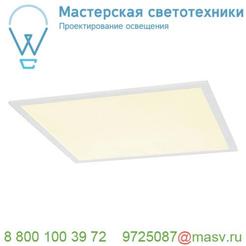 1001444 <strong>SLV</strong> I-VIDUAL PANEL 60x60 светильник встраиваемый 1000мА 34Вт с LED 4000К, 3700лм, UGR19