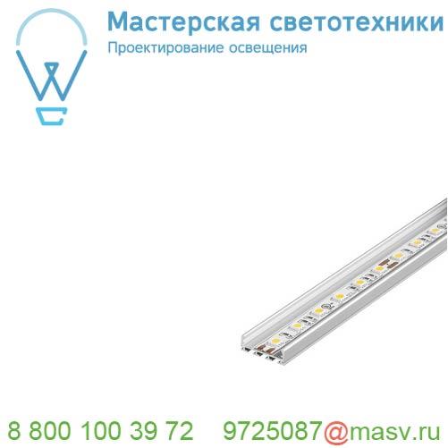 213714 <strong>SLV</strong> GLENOS Pro-2609 200 профиль накладной, без экрана, 2 м, серебристый