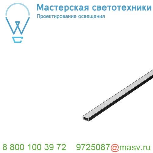 213950 <strong>SLV</strong> GLENOS D-1107 200 профиль накладной, без экрана, 2 м, черный