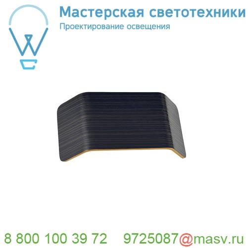 1000626 <strong>SLV</strong> MANA 270, плафон из древесины, черный/ коричневый
